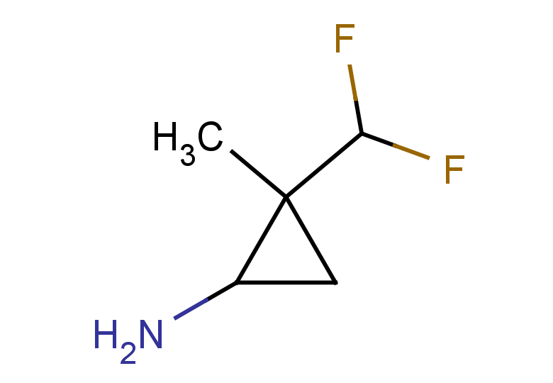 2-(difluoromethyl)-2-methylcyclopropan-1-amine, Mixture of diastereomers
