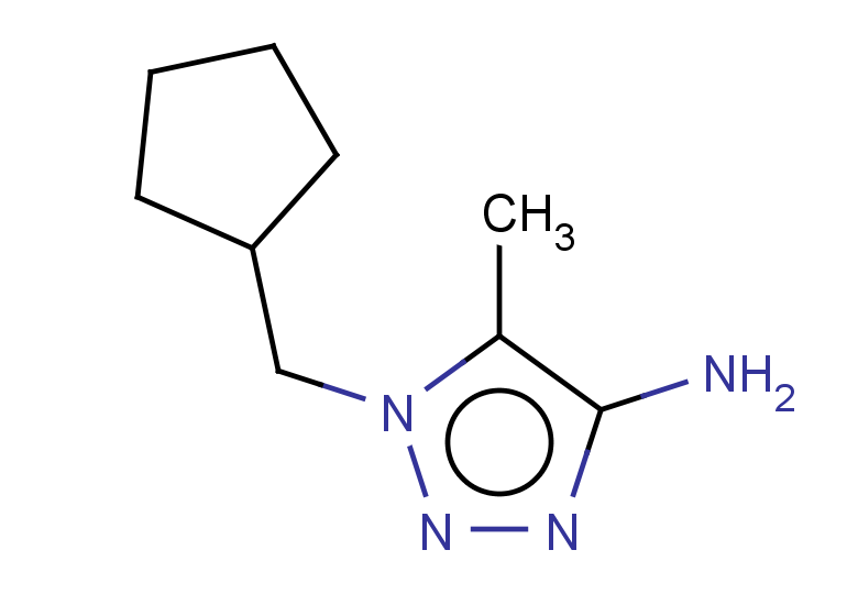 1-(cyclopentylmethyl)-5-methyl-1H-1,2,3-triazol-4-amine