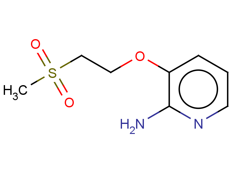 3-(2-methanesulfonylethoxy)pyridin-2-amine