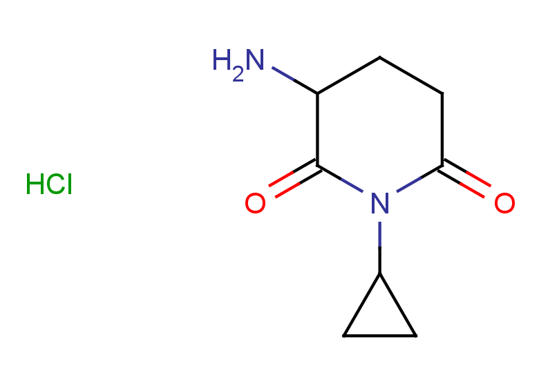 3-amino-1-cyclopropylpiperidine-2,6-dione hydrochloride