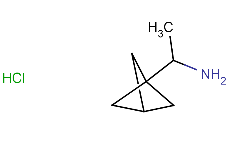 1-{bicyclo[1.1.1]pentan-1-yl}ethan-1-amine hydrochloride