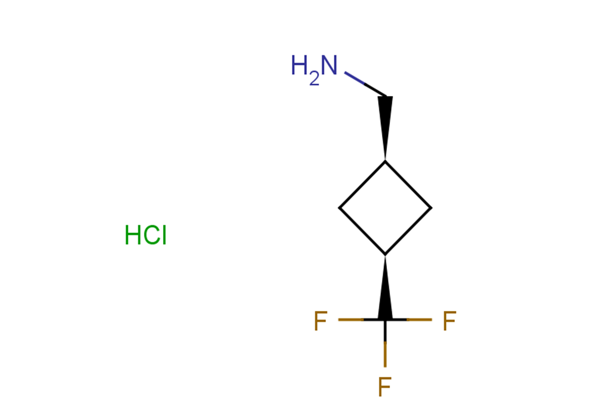 1-[(1s,3s)-3-(trifluoromethyl)cyclobutyl]methanamine hydrochloride, cis