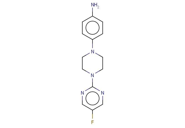 4-(4-(5-fluoropyrimidin-2-yl)piperazin-1-yl)aniline