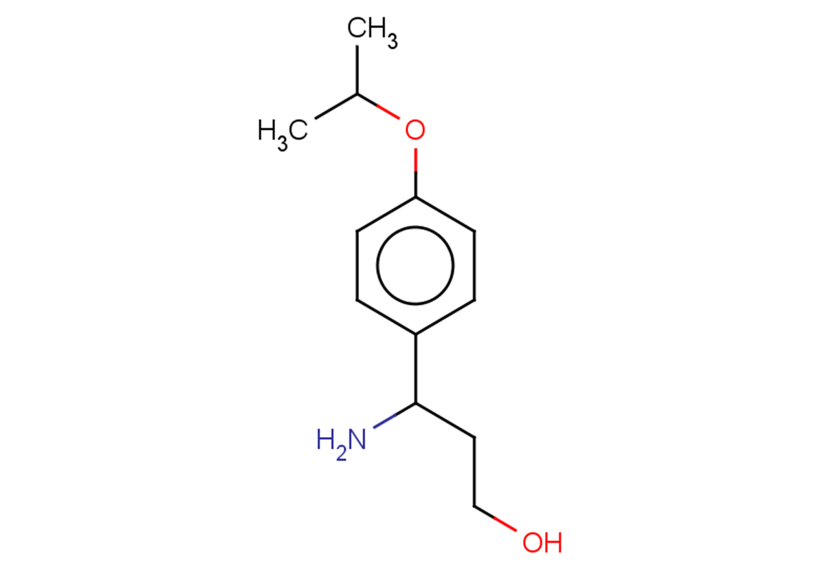3-amino-3-[4-(propan-2-yloxy)phenyl]propan-1-ol