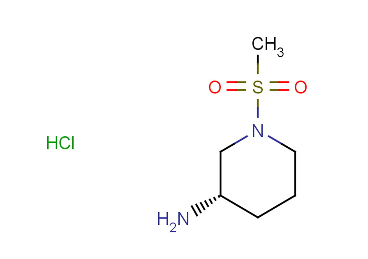 (3S)-1-methanesulfonylpiperidin-3-amine hydrochloride
