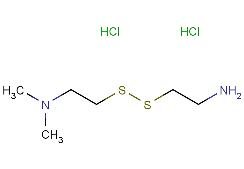 {2-[(2-aminoethyl)disulfanyl]ethyl}dimethylamine dihydrochloride