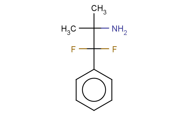1,1-difluoro-2-methyl-1-phenylpropan-2-amine