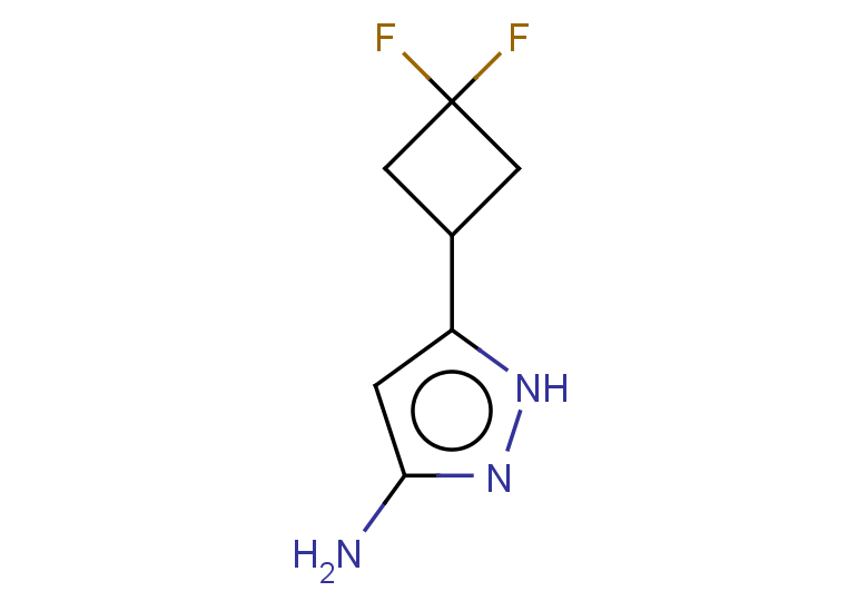 5-(3,3-difluorocyclobutyl)-1H-pyrazol-3-amine