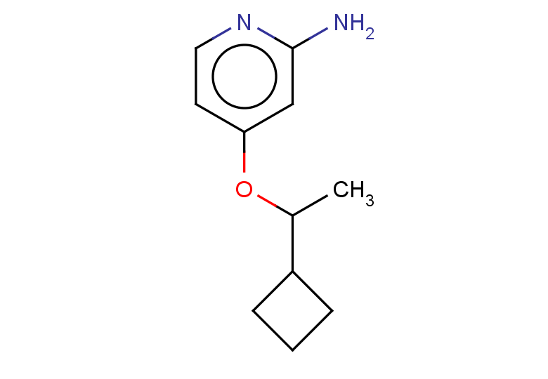 4-(1-cyclobutylethoxy)pyridin-2-amine