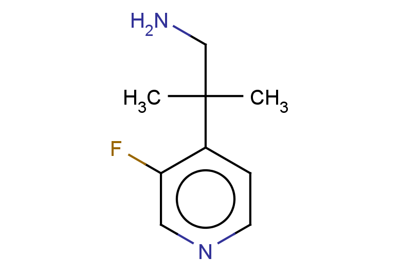 2-(3-fluoropyridin-4-yl)-2-methylpropan-1-amine