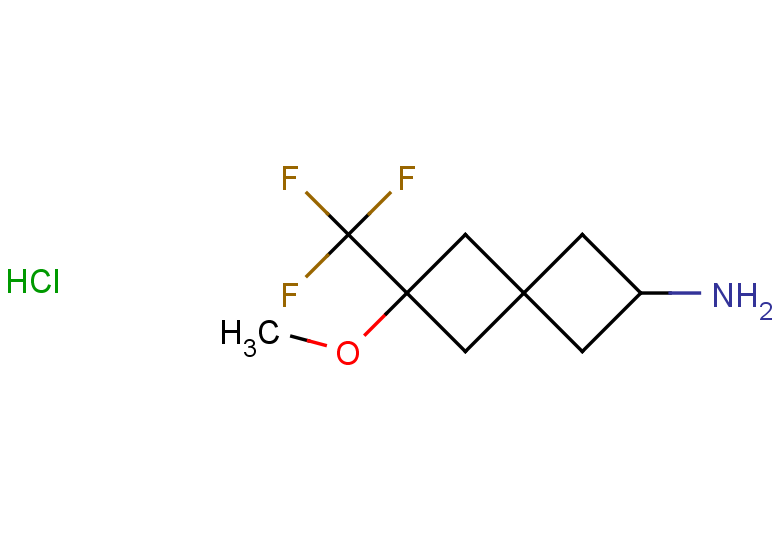 6-methoxy-6-(trifluoromethyl)spiro[3.3]heptan-2-amine hydrochloride