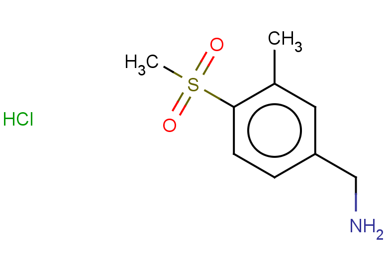 1-(4-methanesulfonyl-3-methylphenyl)methanamine hydrochloride
