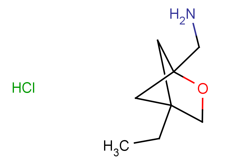 {4-ethyl-2-oxabicyclo[2.1.1]hexan-1-yl}methanamine hydrochloride