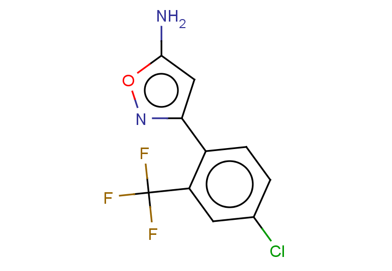 3-[4-chloro-2-(trifluoromethyl)phenyl]-1,2-oxazol-5-amine