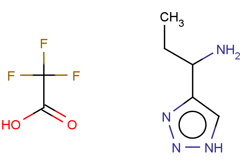 1-(1H-1,2,3-triazol-4-yl)propan-1-amine trifluoroacetate