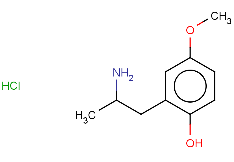 2-(2-aminopropyl)-4-methoxyphenol hydrochloride