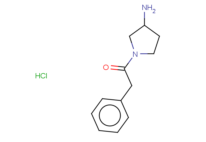 1-(3-aminopyrrolidin-1-yl)-2-phenylethan-1-one hydrochloride