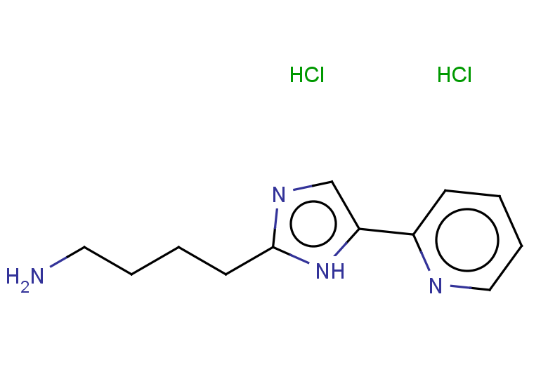 4-[5-(pyridin-2-yl)-1H-imidazol-2-yl]butan-1-amine dihydrochloride