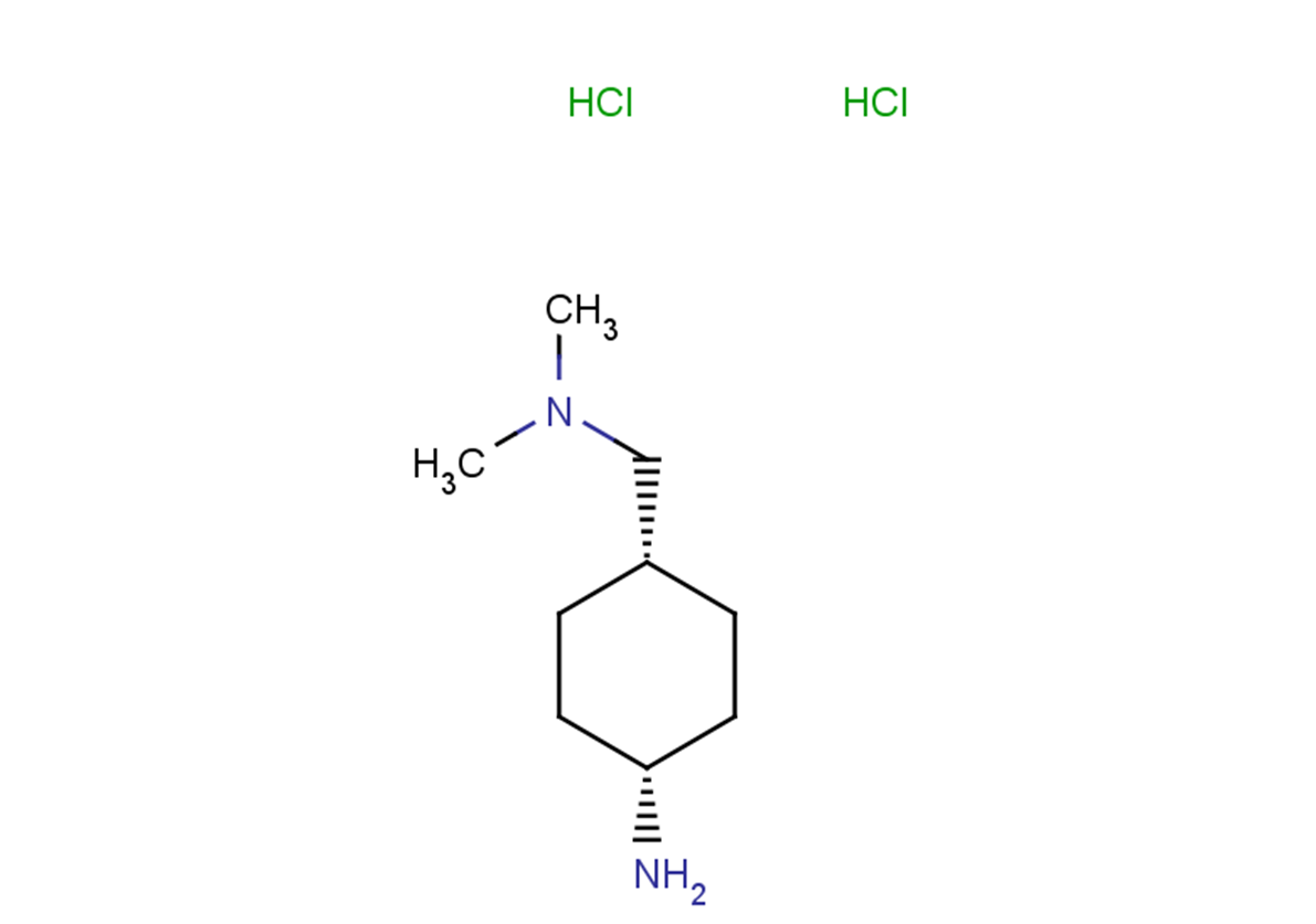 rac-(1s,4s)-4-[(dimethylamino)methyl]cyclohexan-1-amine dihydrochloride, cis