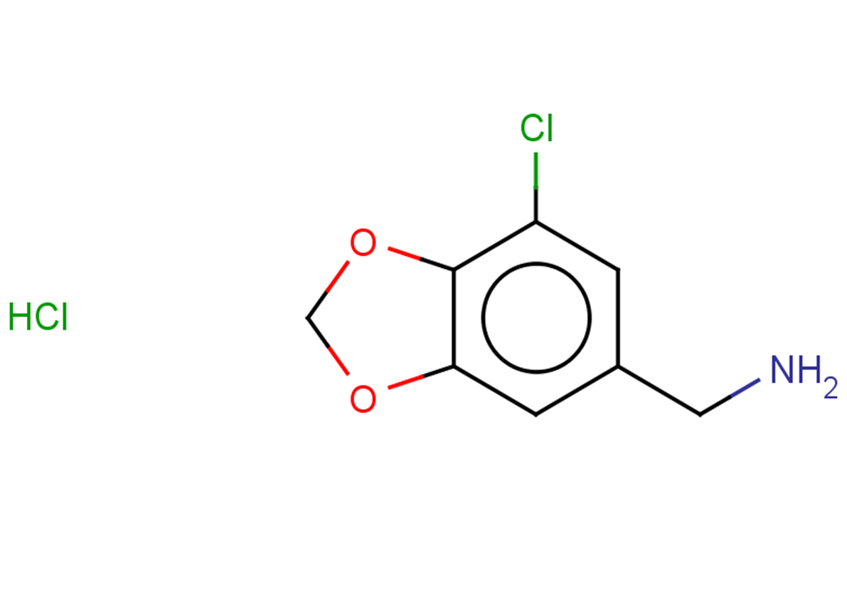 (7-chloro-1,3-dioxaindan-5-yl)methanamine hydrochloride