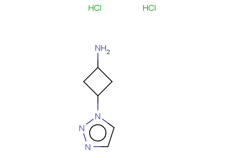 3-(1H-1,2,3-triazol-1-yl)cyclobutan-1-amine dihydrochloride, Mixture of diastereomers