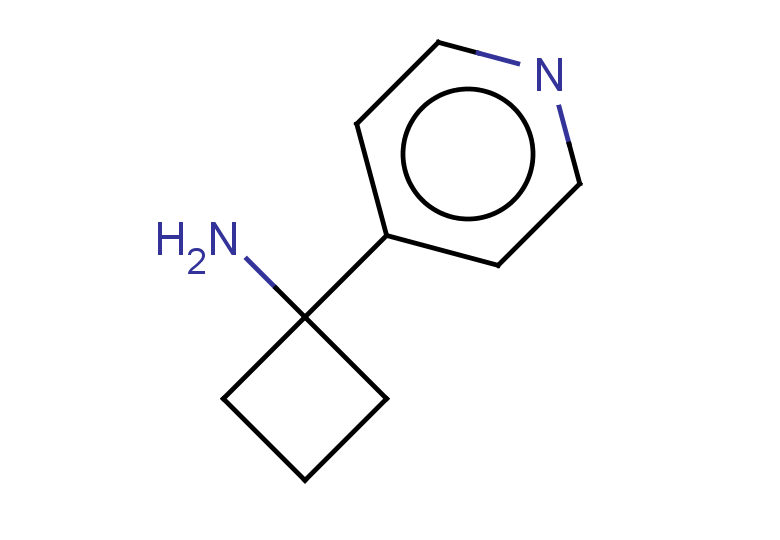 1-(pyridin-4-yl)cyclobutan-1-amine