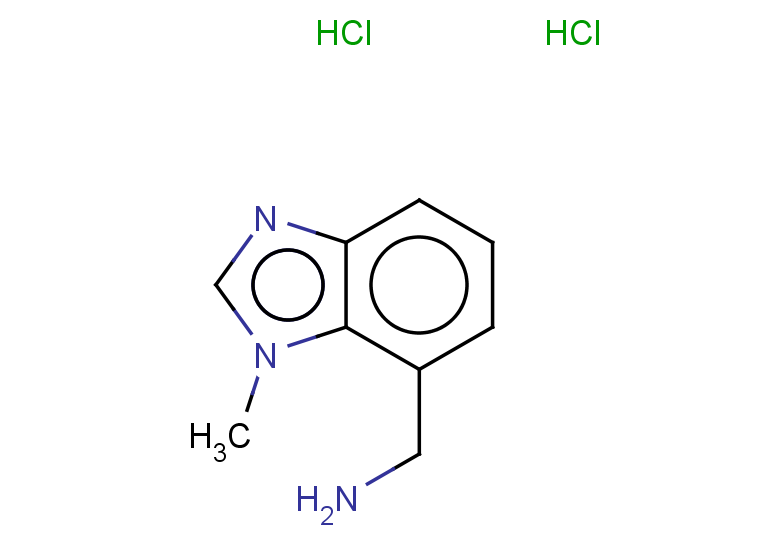 (1-methyl-1H-1,3-benzodiazol-7-yl)methanamine dihydrochloride