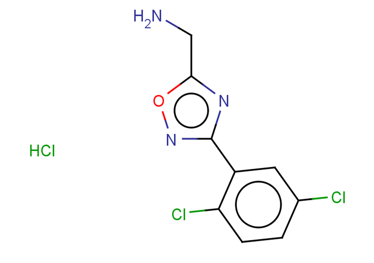 [3-(2,5-dichlorophenyl)-1,2,4-oxadiazol-5-yl]methanamine hydrochloride