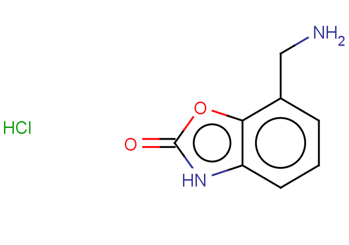 7-(aminomethyl)-2,3-dihydro-1,3-benzoxazol-2-one hydrochloride