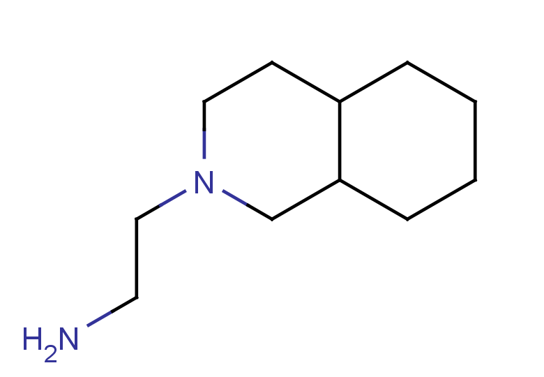 2-(decahydroisoquinolin-2-yl)ethan-1-amine, Mixture of diastereomers