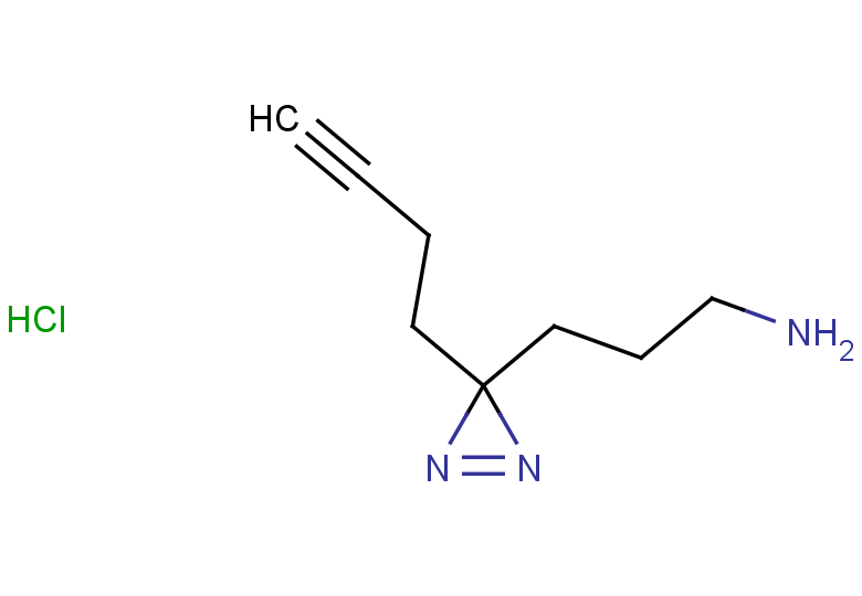3-[3-(but-3-yn-1-yl)-3H-diazirin-3-yl]propan-1-amine hydrochloride