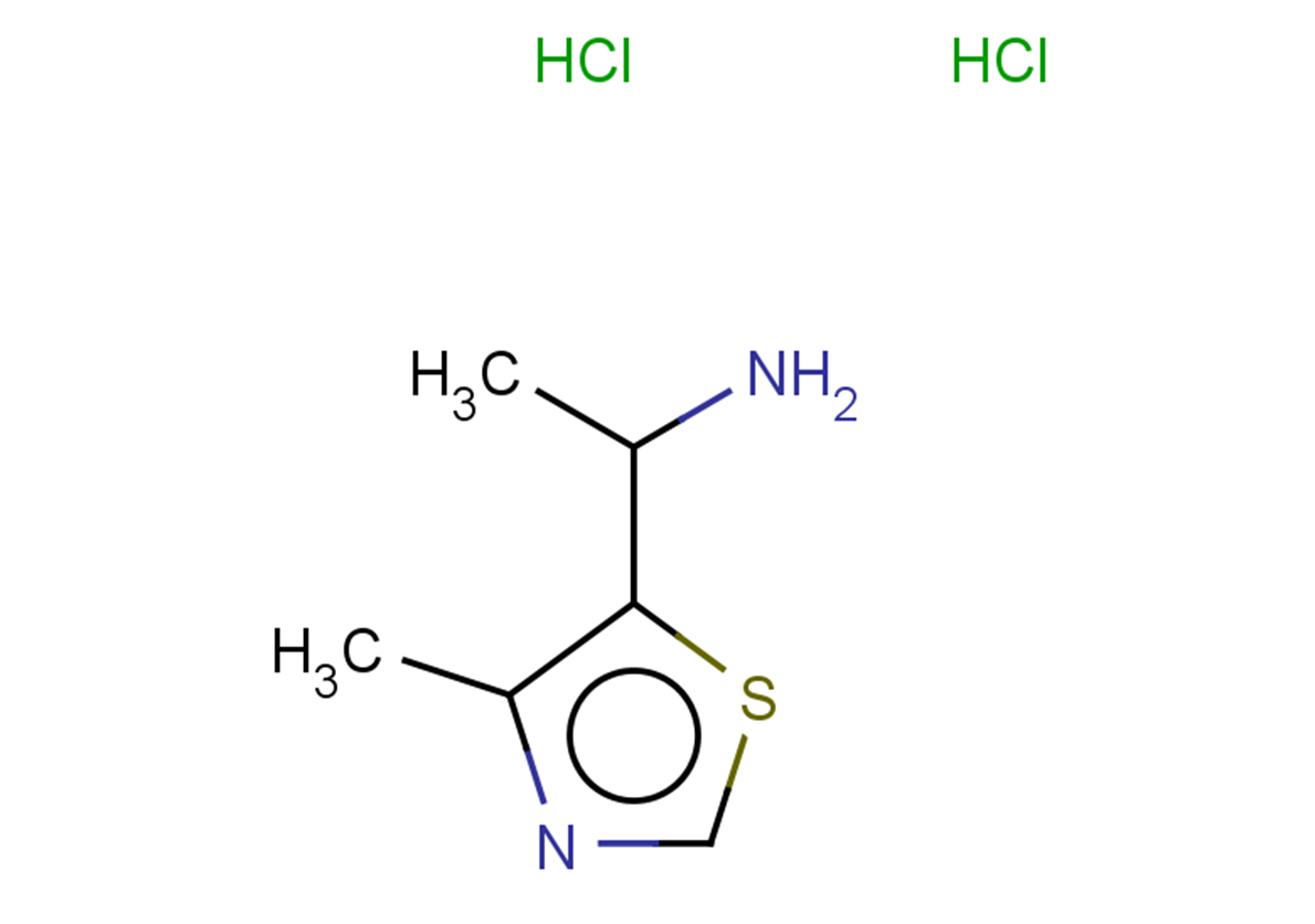 1-(4-methyl-1,3-thiazol-5-yl)ethan-1-amine dihydrochloride