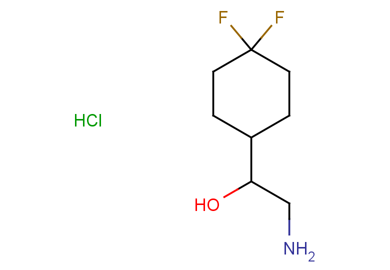 2-amino-1-(4,4-difluorocyclohexyl)ethan-1-ol hydrochloride