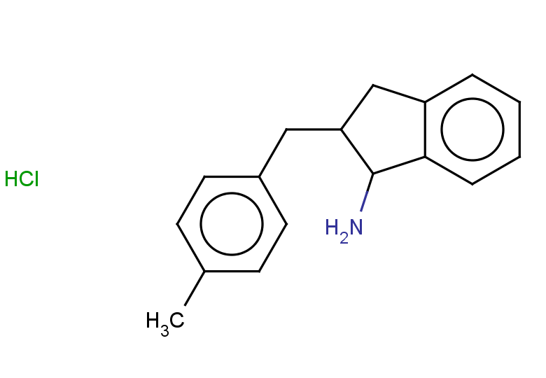 2-[(4-methylphenyl)methyl]-2,3-dihydro-1H-inden-1-amine hydrochloride