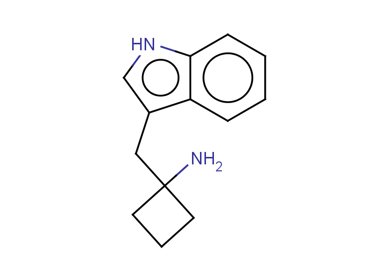 1-[(1H-indol-3-yl)methyl]cyclobutan-1-amine