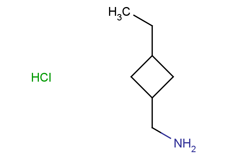 1-(3-ethylcyclobutyl)methanamine hydrochloride, Mixture of diastereomers