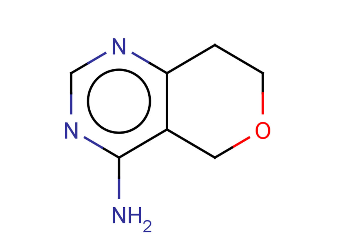 5H,7H,8H-pyrano[4,3-d]pyrimidin-4-amine