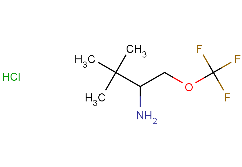 3,3-dimethyl-1-(trifluoromethoxy)butan-2-amine hydrochloride