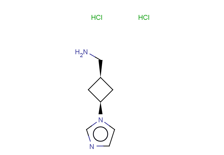 rac-[(1s,3s)-3-(1H-imidazol-1-yl)cyclobutyl]methanamine dihydrochloride, cis