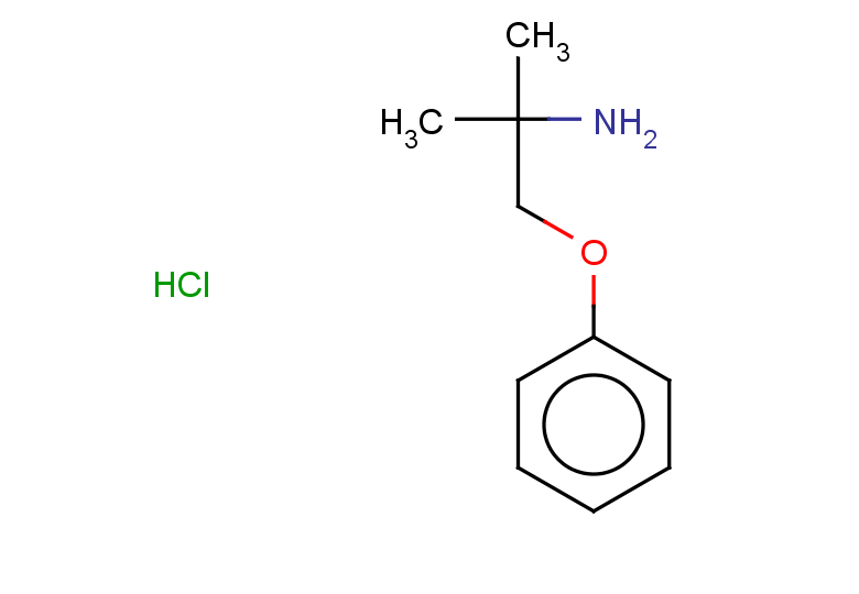 2-methyl-1-phenoxypropan-2-amine hydrochloride
