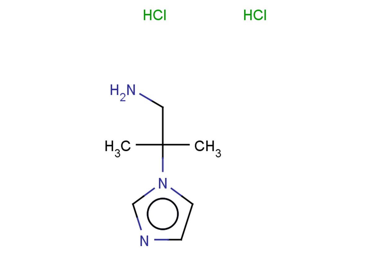 2-(1H-imidazol-1-yl)-2-methylpropan-1-amine dihydrochloride