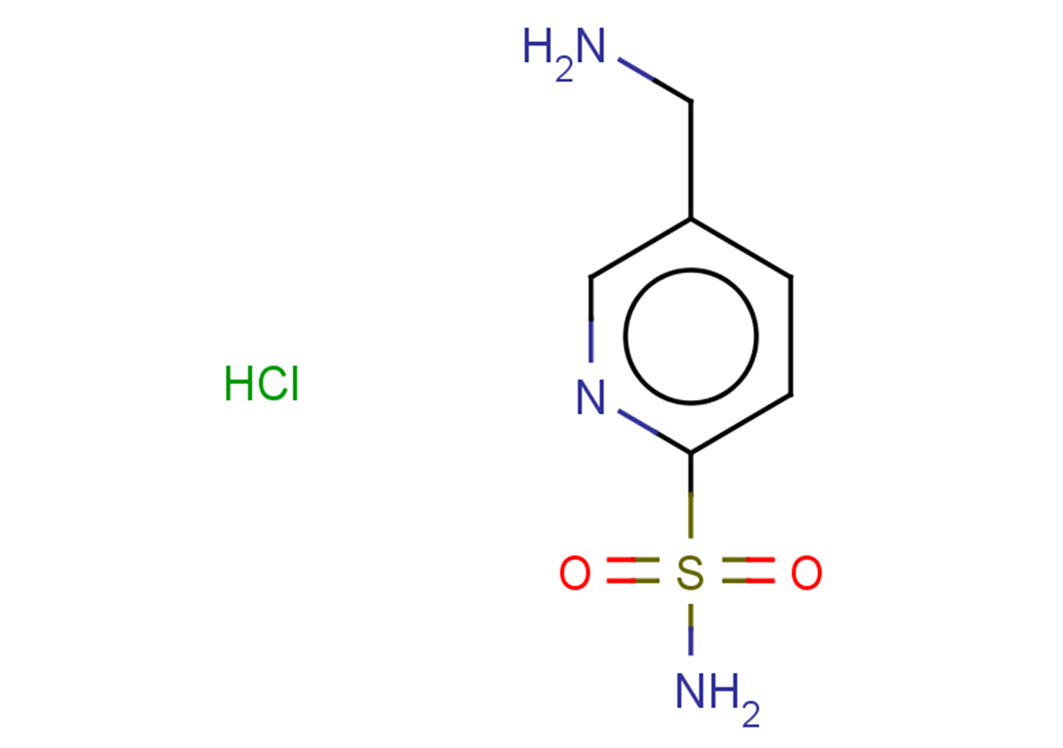5-(aminomethyl)pyridine-2-sulfonamide hydrochloride