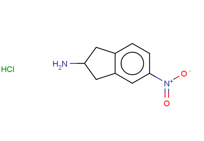 5-nitro-2,3-dihydro-1H-inden-2-amine hydrochloride