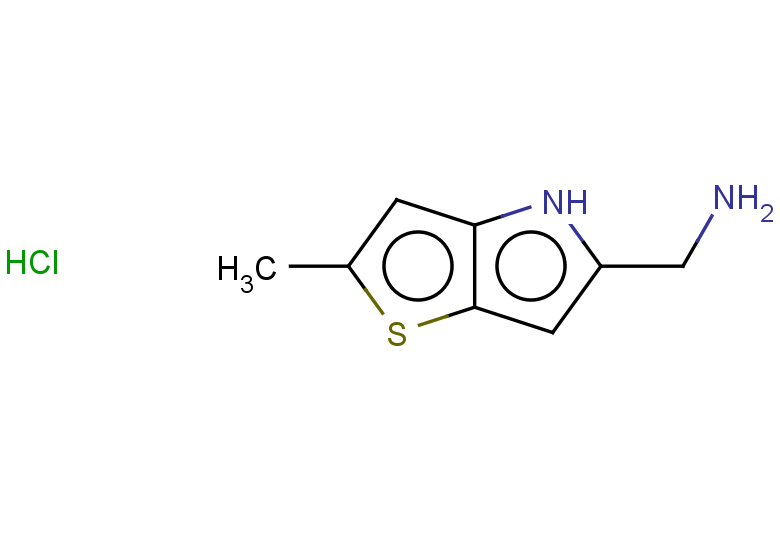 1-{2-methyl-4H-thieno[3,2-b]pyrrol-5-yl}methanamine hydrochloride