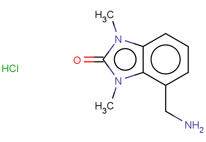 4-(aminomethyl)-1,3-dimethyl-2,3-dihydro-1H-1,3-benzodiazol-2-one hydrochloride