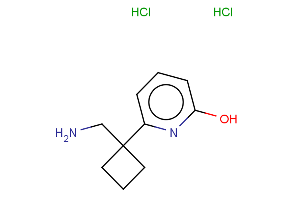 6-[1-(aminomethyl)cyclobutyl]pyridin-2-ol dihydrochloride