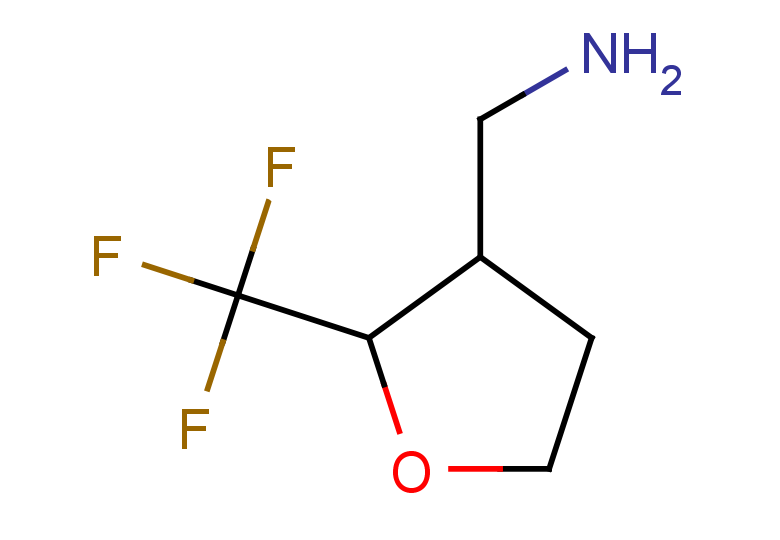 [2-(trifluoromethyl)oxolan-3-yl]methanamine, Mixture of diastereomers