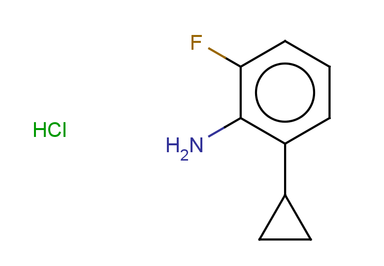 2-cyclopropyl-6-fluoroaniline hydrochloride