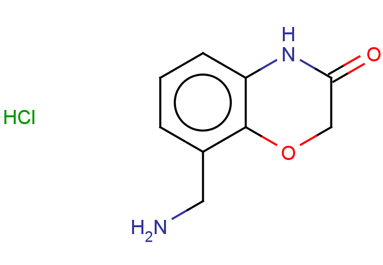 8-(aminomethyl)-3,4-dihydro-2H-1,4-benzoxazin-3-one hydrochloride