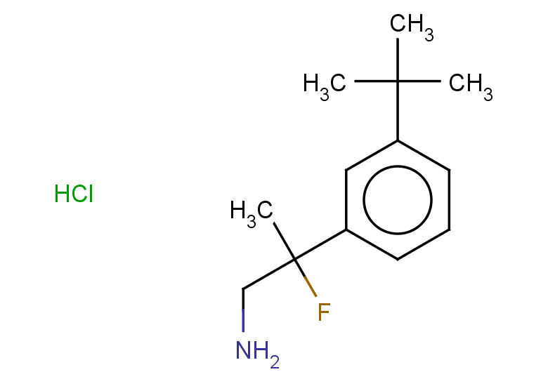 2-(3-tert-butylphenyl)-2-fluoropropan-1-amine hydrochloride